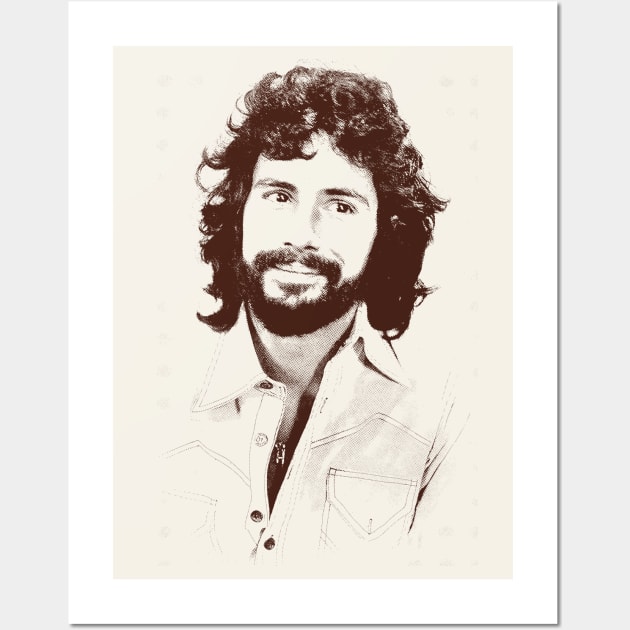 Cat Stevens  - - Retro Fan Artwork Wall Art by DankFutura